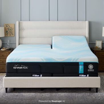 Tempur-Pedic LuxeBreeze 2.0 Medium Hybrid Flex Head King Mattress, , large