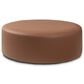 Jaxx Candler Round Ottoman in Walnut, , large