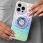 Velvet Caviar MagSafe Phone Grip Ring in White Opal Leopard, , large