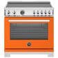 Bertazzoni Professional 5.7 Cu.Ft. Induction Range with Convection and Self-Cleaning in Arancio, , large