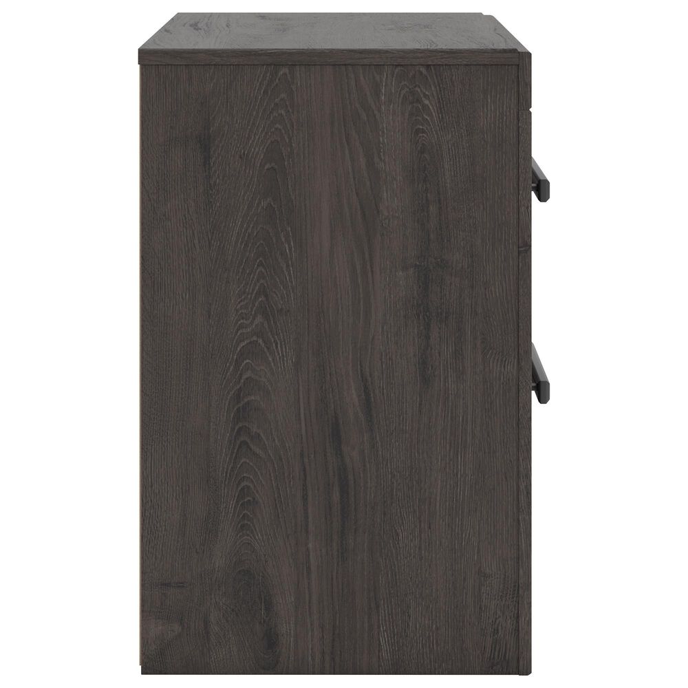 Ashley Prendonea 2-Drawer Nightstand in Dark Charcoal, , large