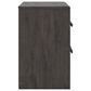 Ashley Prendonea 2-Drawer Nightstand in Dark Charcoal, , large