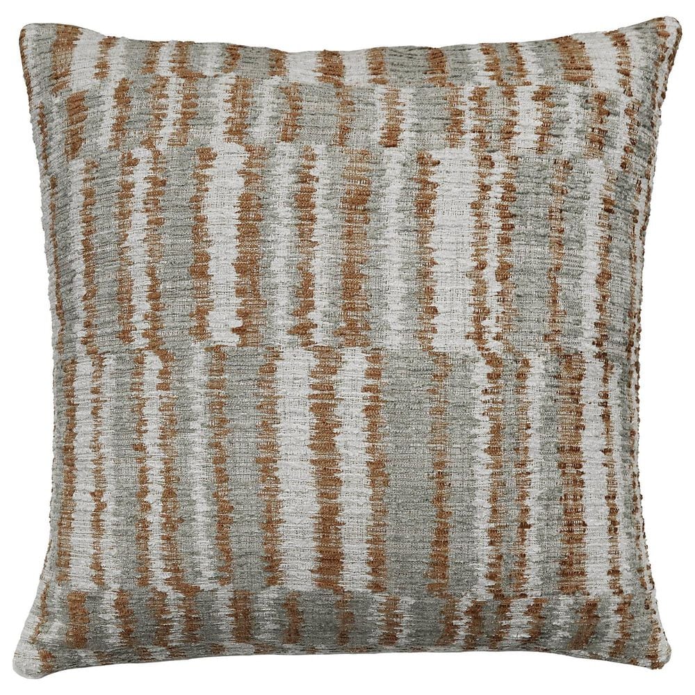 Hallmart Collectibles Biriyani 18" Square Decorative Throw Pillow in Copper, , large