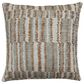 Hallmart Collectibles Biriyani 18" Square Decorative Throw Pillow in Copper, , large