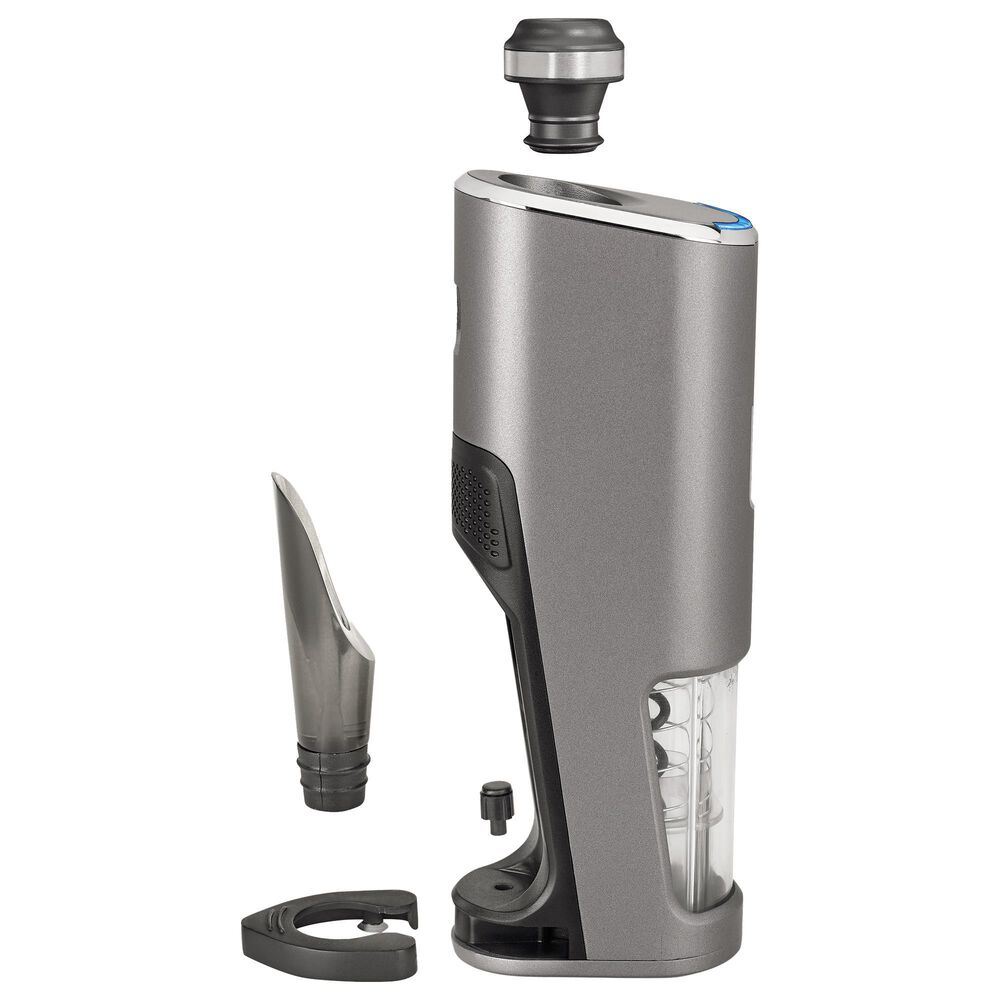 Cuisinart Evolution X Cordless Rechargeable Wine Opener in Gray Nebraska Furniture Mart