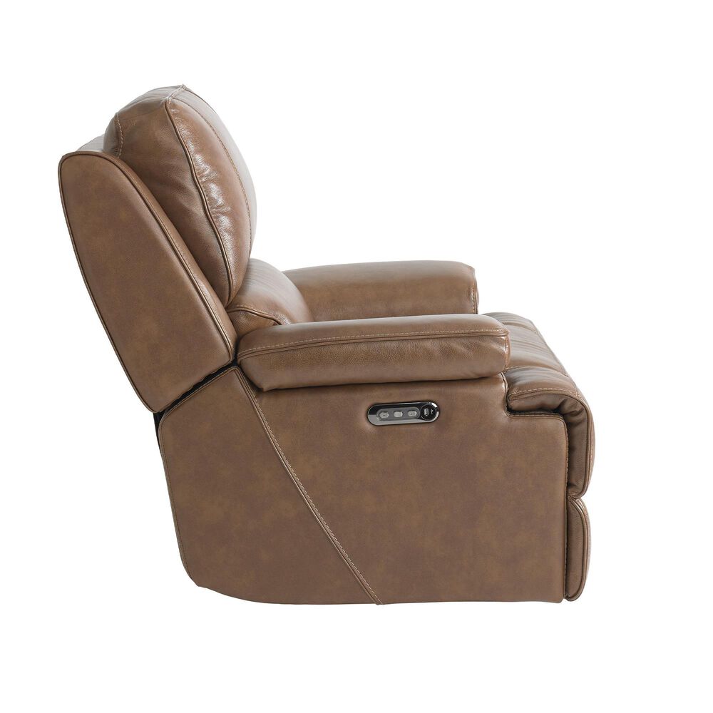 AMBROSE POWER ROCKER RECLINER WITH HEADREST AND LUMBAR SUPPORT