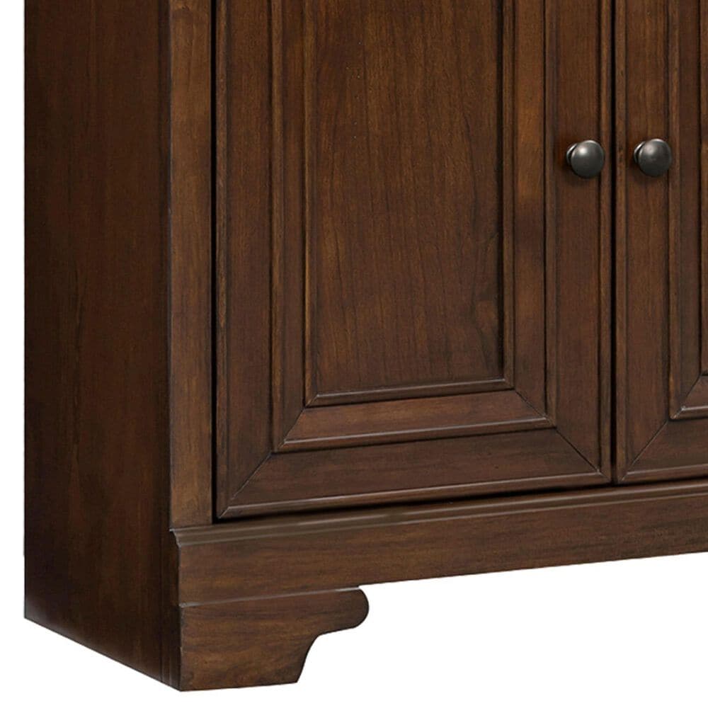 Riva Ridge Arlington 2-Door Bookcase in Classic Brown, , large