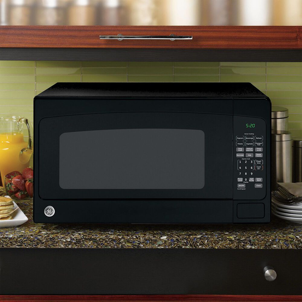 GE Appliances 2.0 Cu. Ft. Capacity Countertop Microwave Oven in Black, , large