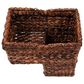 Creative Coop Woven BacBac Leaf Stair Basket in Natural, , large
