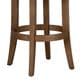 Armen Living Mystic 30" Swivel Bar Stool in Portobello Brown, , large