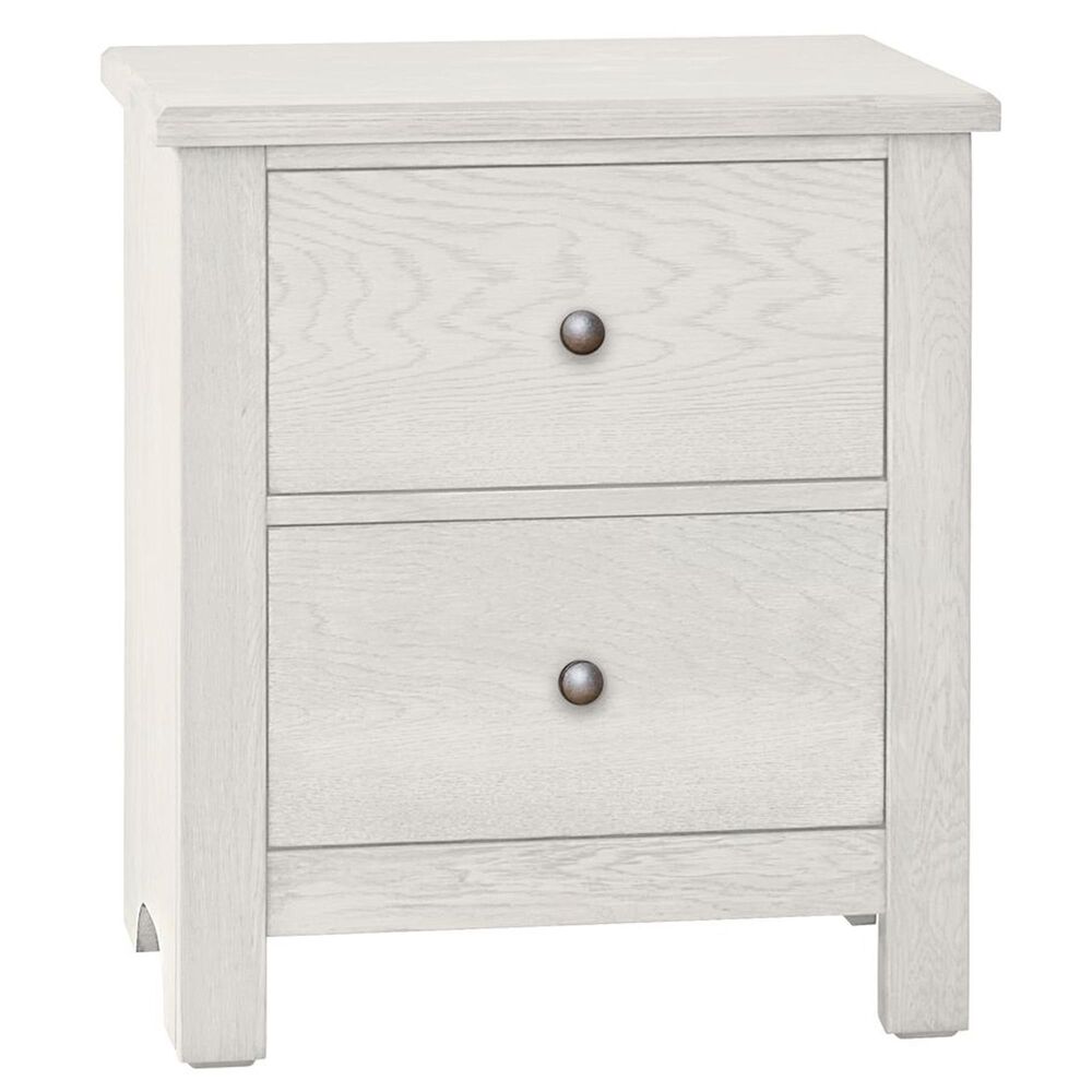 Viceray Collections Fundamentals 2 Drawer Nightstand in White, , large