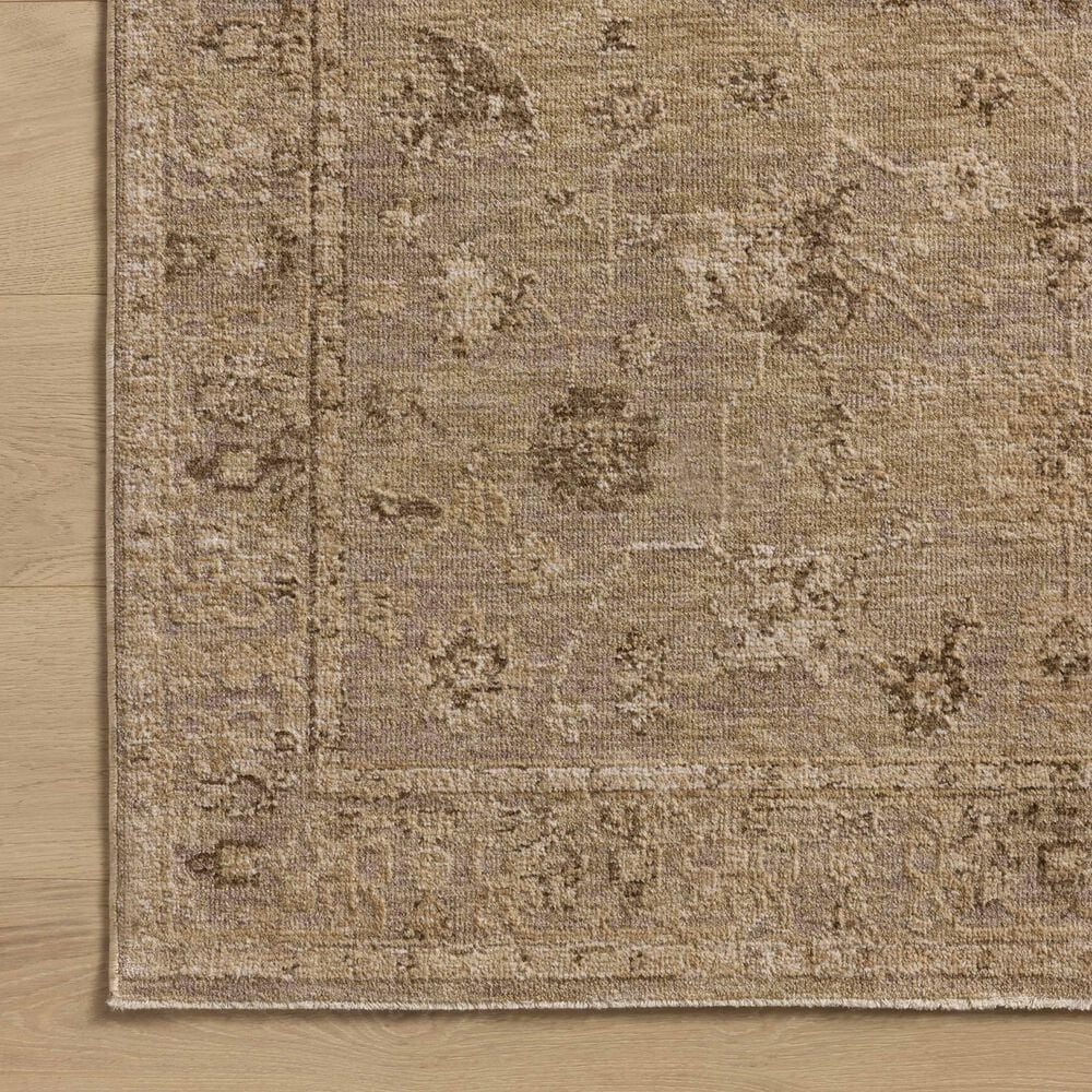 Loloi Willa Taupe and Natural 5&#39;3&quot; x 7&#39;6&quot; Area Rug, , large