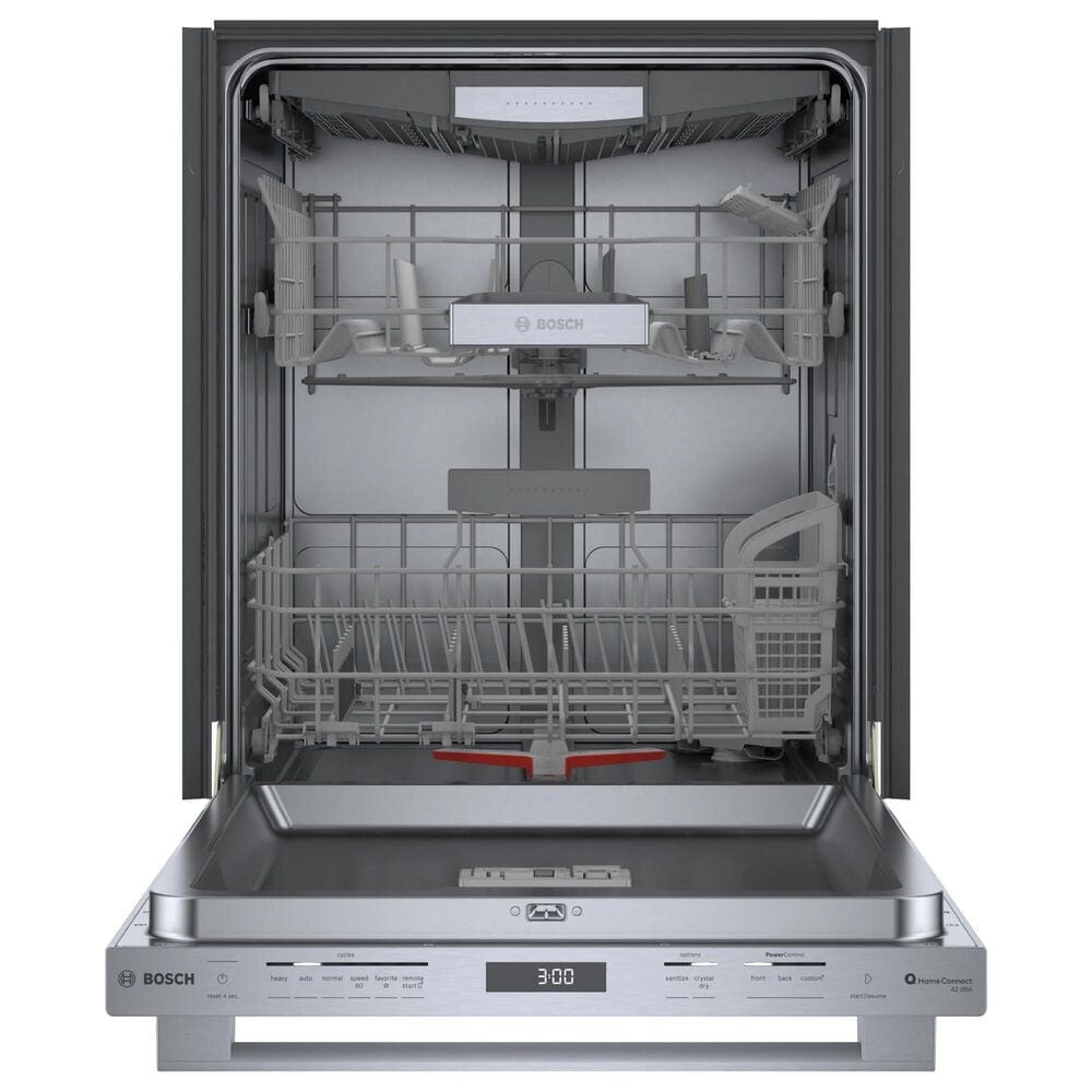 Bosch 800 Series 24&#39;&#39; Built-In Bar Handle Dishwasher with 8 Wash Cycles in Stainless Steel, , large