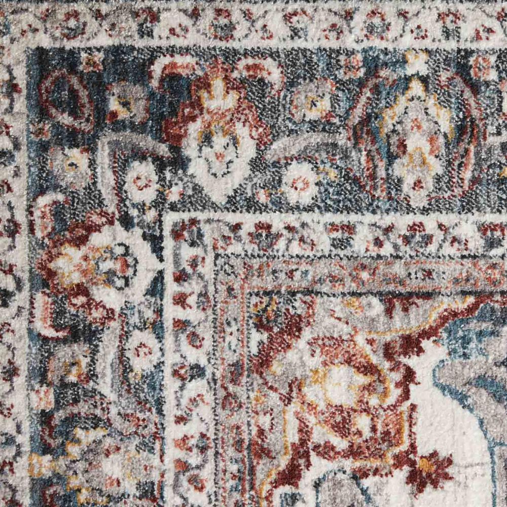 Loloi II Samra SAM-09 2&#39;3&quot; x 3&#39;10&quot; Ivory and Denim, , large