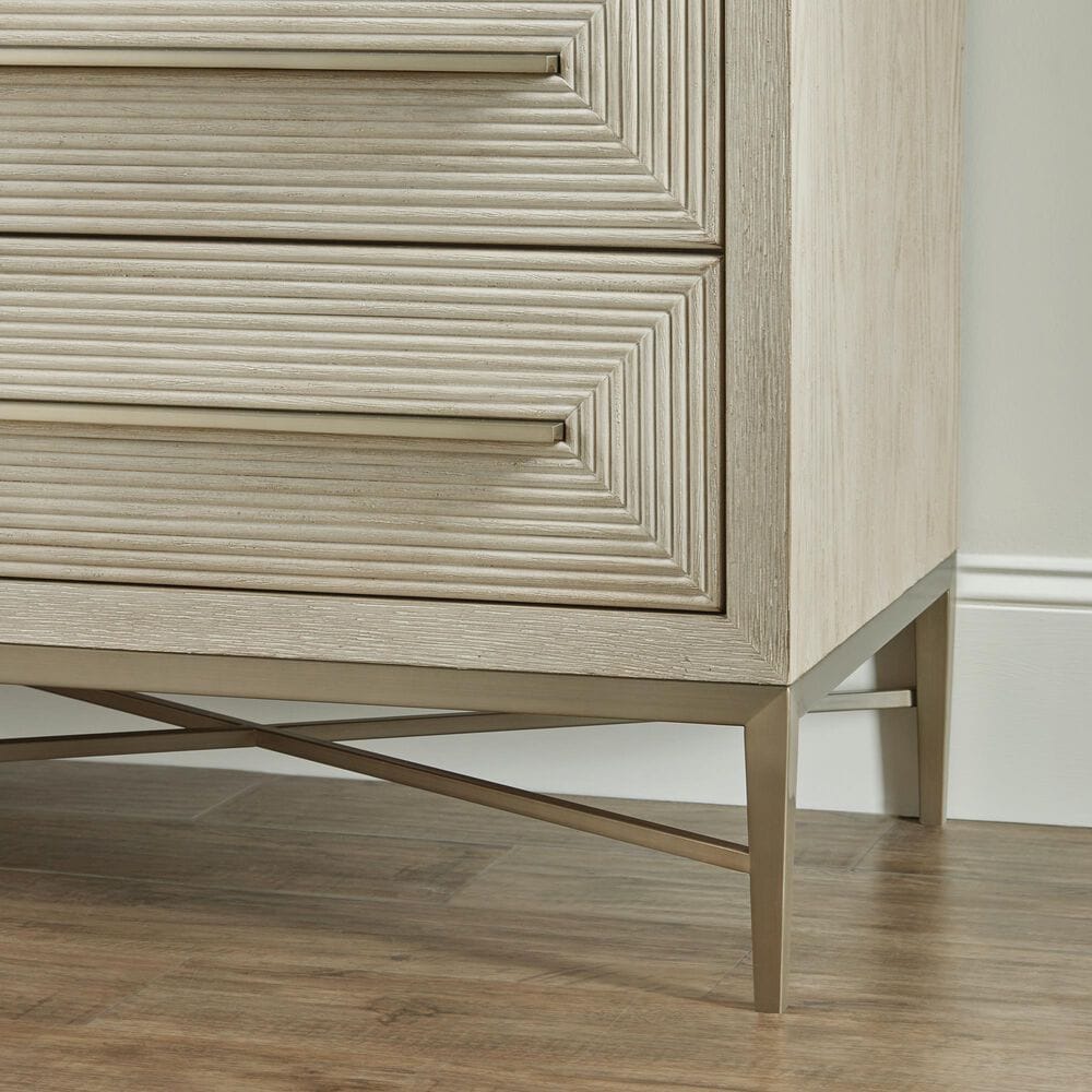 Hooker Furniture Cascade 6-Drawer Dresser in Taupe and Champagne, , large