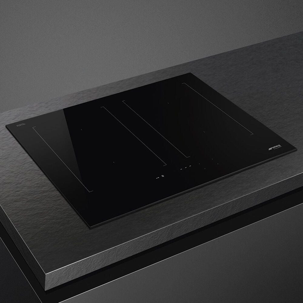 SMEG 24" Universal Induction Cooktop in Black, , large