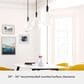 Hunter Lundin 9" 1-Light Pendant in Noble Bronze, , large