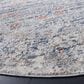 Safavieh Dream DRM419G 6"7" Round Grey and Multicolor Area Rug, , large