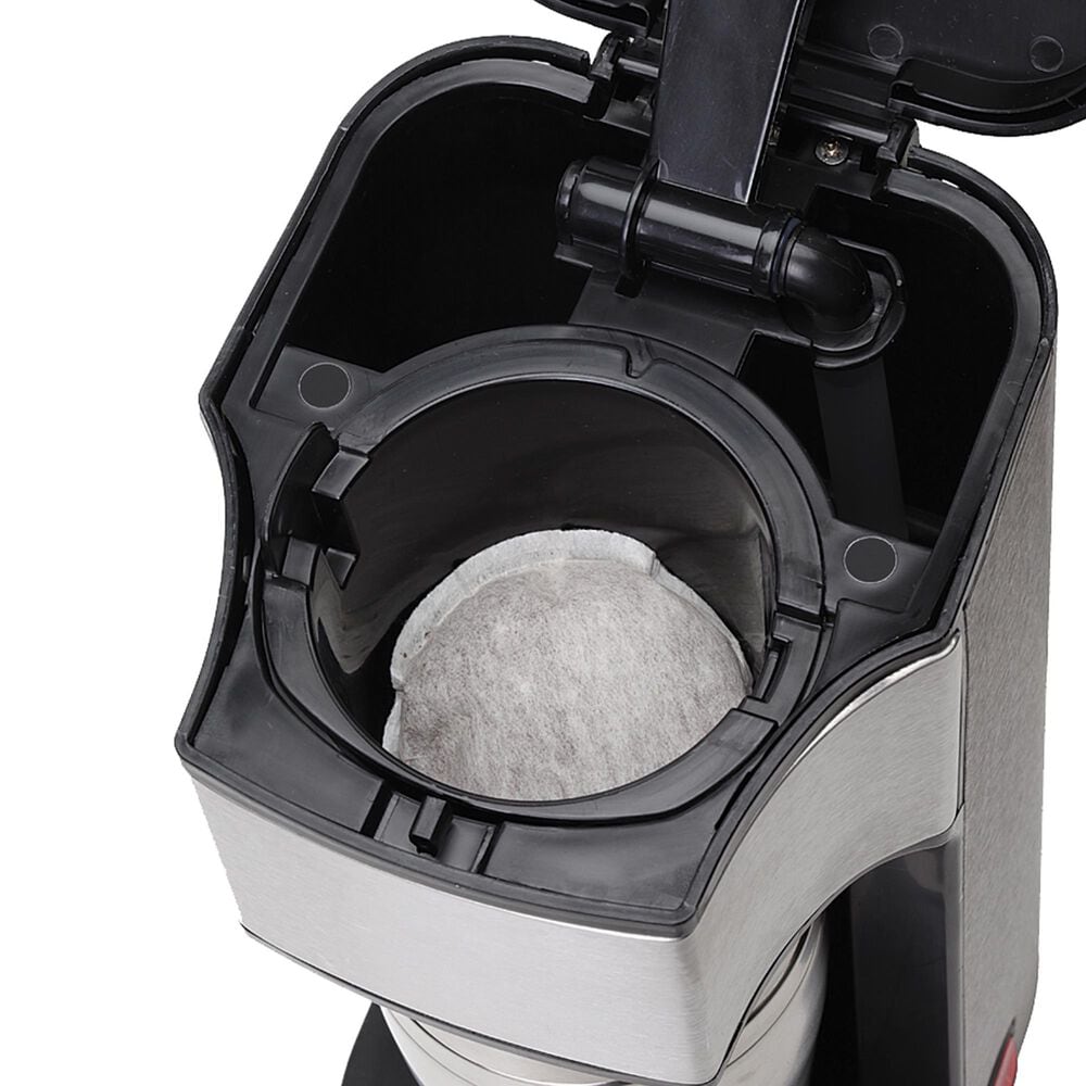 Jura 16 Oz On-the-Go Personal Coffee Maker in Stainless Steel and Black, , large