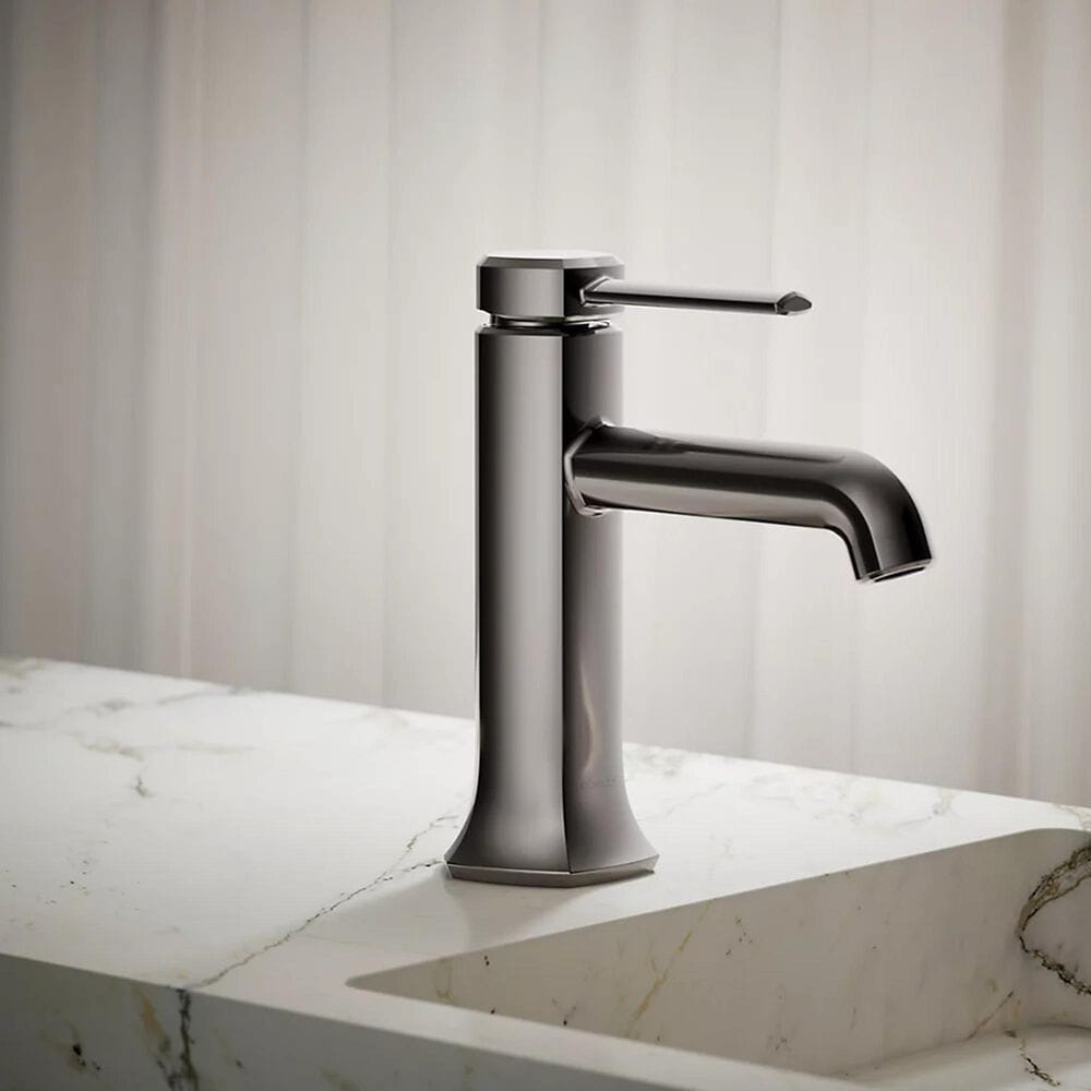 Kohler Occasion Single-Handle Bathroom Sink Faucet in Vibrant Titanium, , large