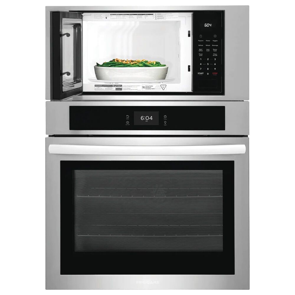 Frigidaire 30&quot; Microwave Combination Wall Oven in Stainless Steel, , large