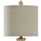 Flair Industries Table Lamp in Off-White, Biscuit Beige and Dark Brown, , large