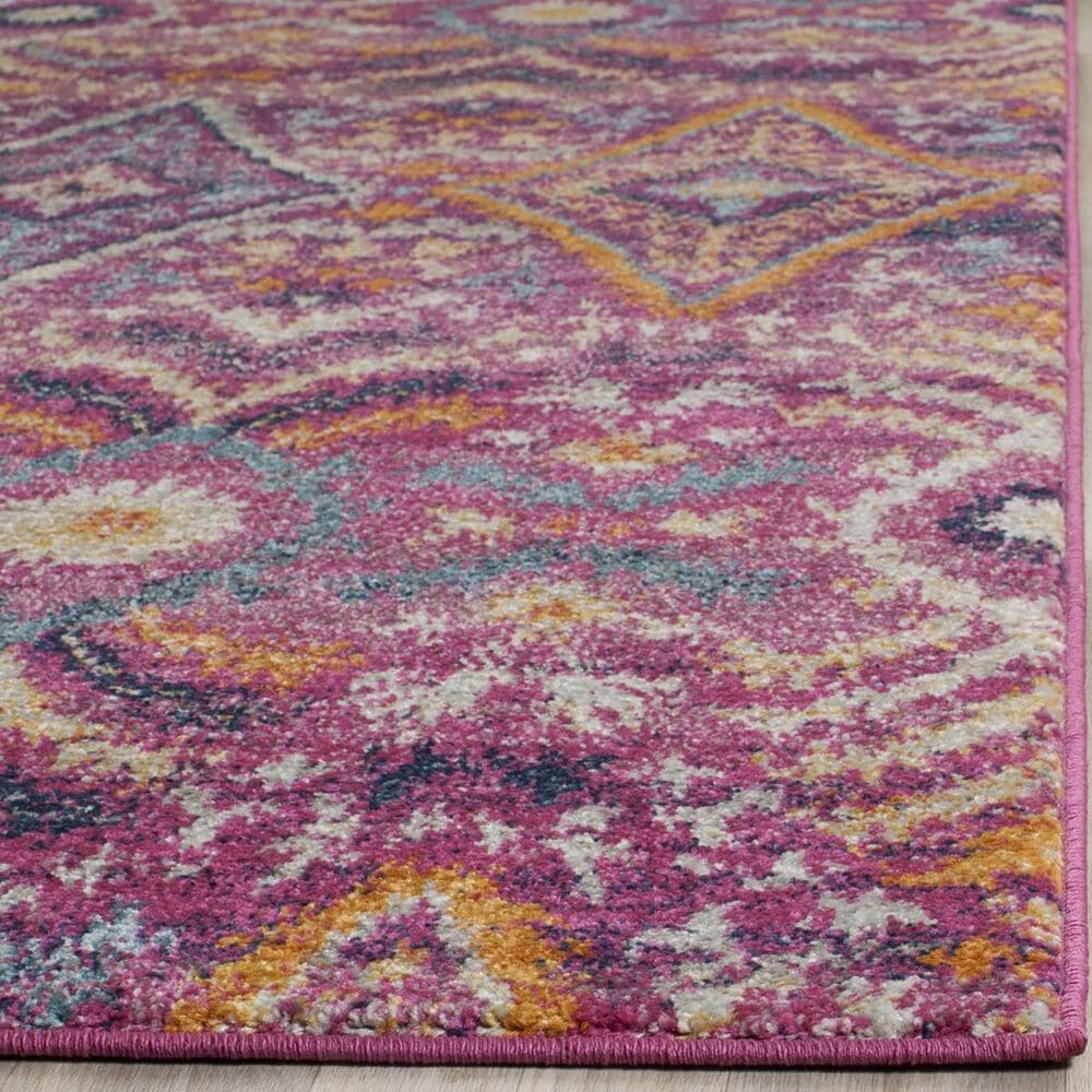 Safavieh Madison MAD610M-3 3&#39; x 5&#39; Fuchsia/Multi Area Rug, , large