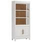 Riva Ridge Alexander 2-Door Bookcase in White, , large