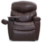 Lounge Maya Medium Power Lift Recliner with Nirvana Heat and Air Massage in Brisa Coffee Bean, , large