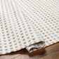 Surya Ariel White, Medium Gray and Taupe 10" x 14" Area Rug, , large