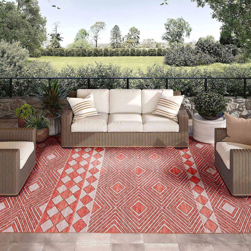 Dalyn Rug Company Sedona SN1 5&#39; x 7&#39;6&quot; Paprika Indoor/Outdoor Area Performance Rug, , large
