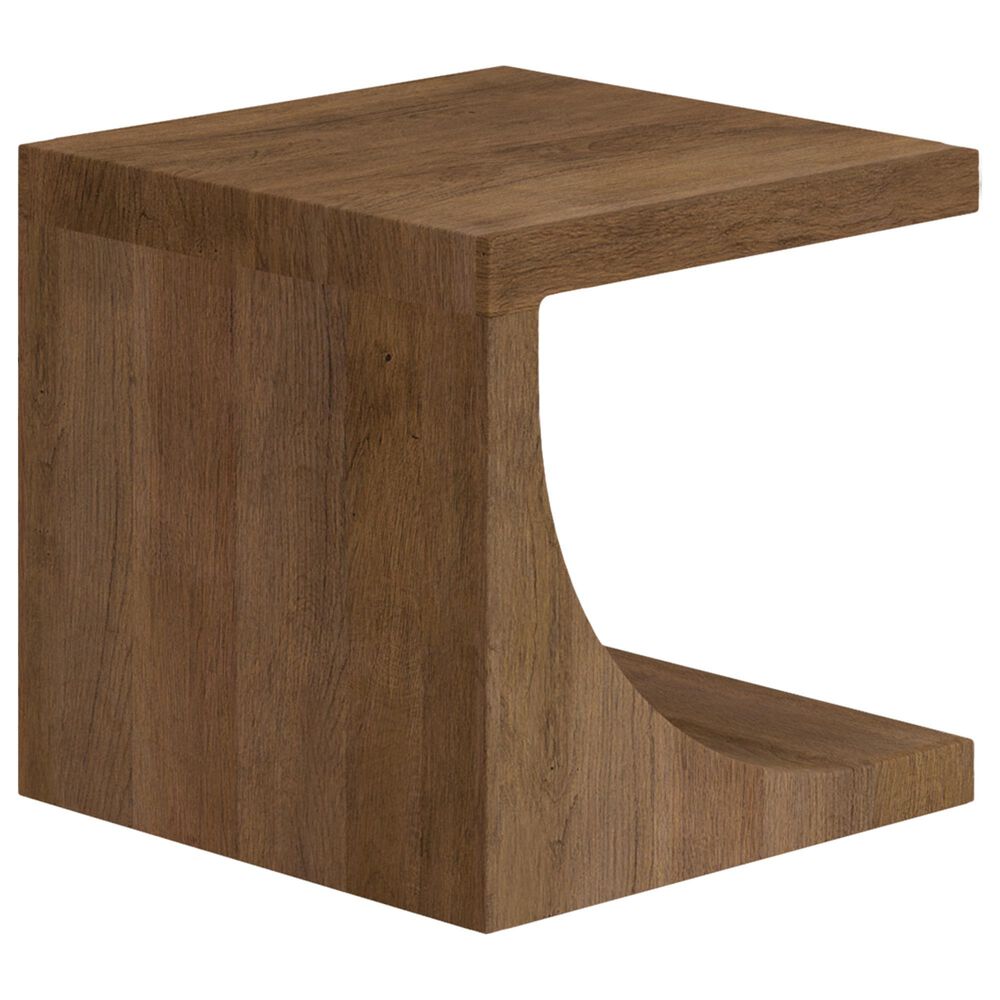 Fallridge Mezquite End Table in Natural Grain, , large