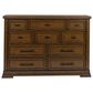 Ashley Taffenbrook 10-Drawer Dresser in Medium Brown, , large