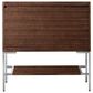 James Martin Vanities Mantova 35.4" Single Vanity Cabinet in Mid-Century Walnut and Brushed Nickel, , large