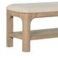 Coaster Solano Upholstered Bench in Beige, , large