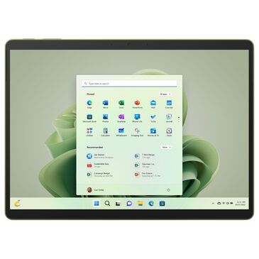 Microsoft Surface Pro 9 13" Tablet Intel Core i5-1235U 8GB RAM 256GB in Forest | Wi-Fi, , large