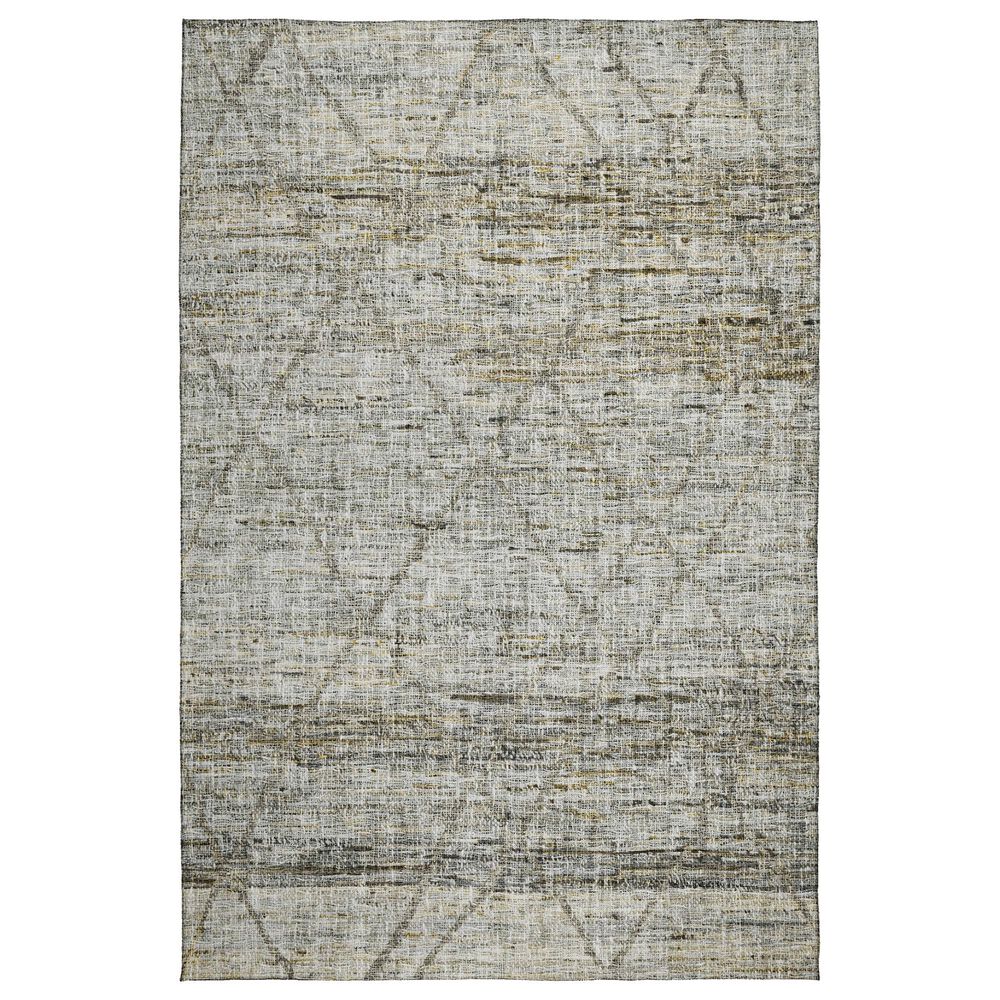 Dalyn Rug Company Portico PO1 Pewter 3" x 5" Area Rug, , large