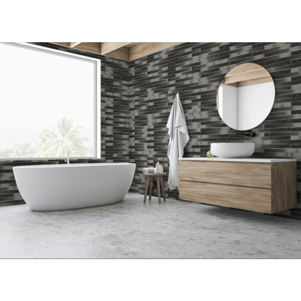 Emser Metamor Zama 2" x 20" Glazed Porcelain Tile, , large