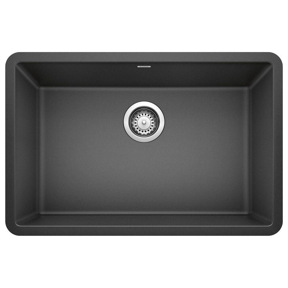 Blanco Precis 27" Single Bowl Kitchen Sink in Anthracite, , large