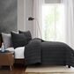 BCP Home Clarice 3-Piece Full/Queen Quilt Set in Jet, , large