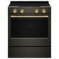 KitchenAid 5.3 Cu. Ft. Smart Slide-in Electric Range in Black Ore, , large