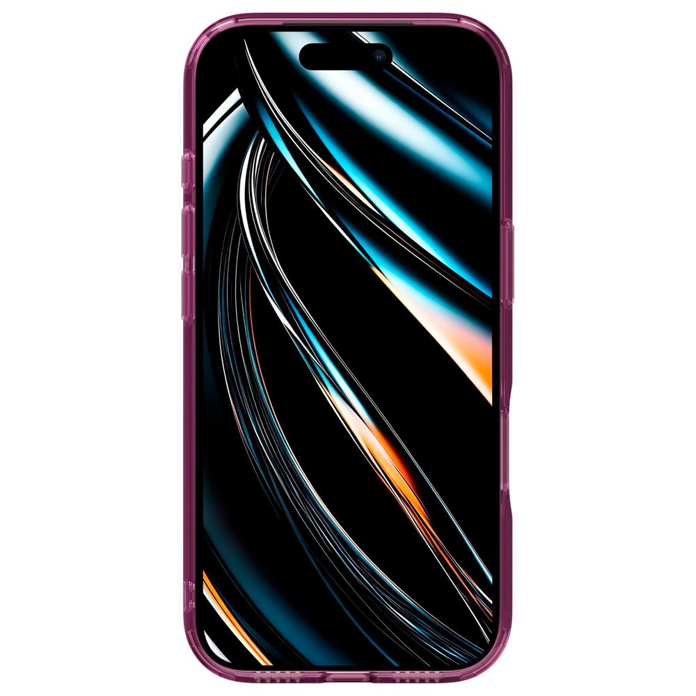 LAUT Crystal Fluro Hard Case for iPhone 18 Pro Max in Clear Burgundy, , large