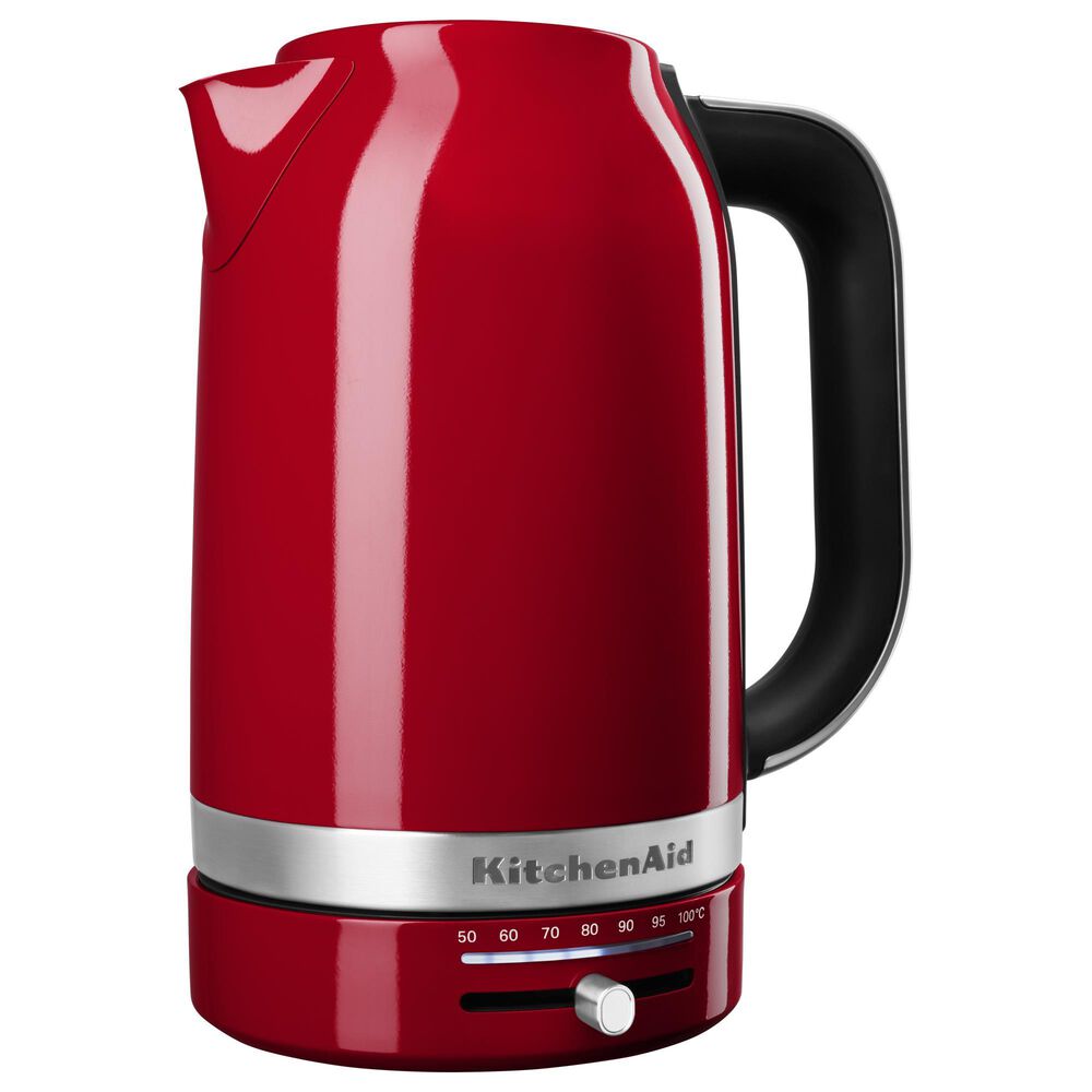 KitchenAid 1.7 Liter Variable Temperature Electric Kettle in Empire Red, , large