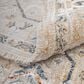 Feizy Pasha 39M6F 6"6" x 9"6" Beige and Blue Area Rug, , large