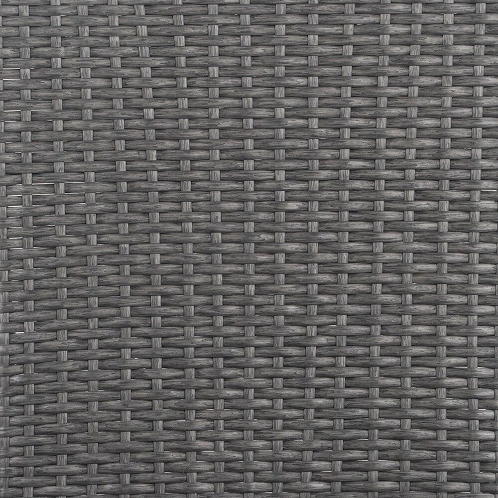 Hearth and Haven Farley Outdoor Side Chair in Gray &#40;Set of 2&#41;, , large