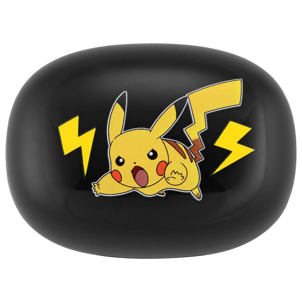 KIDdesigns Pokemon Bluetooth True Wireless Earbuds with Charging Case in Black, , large