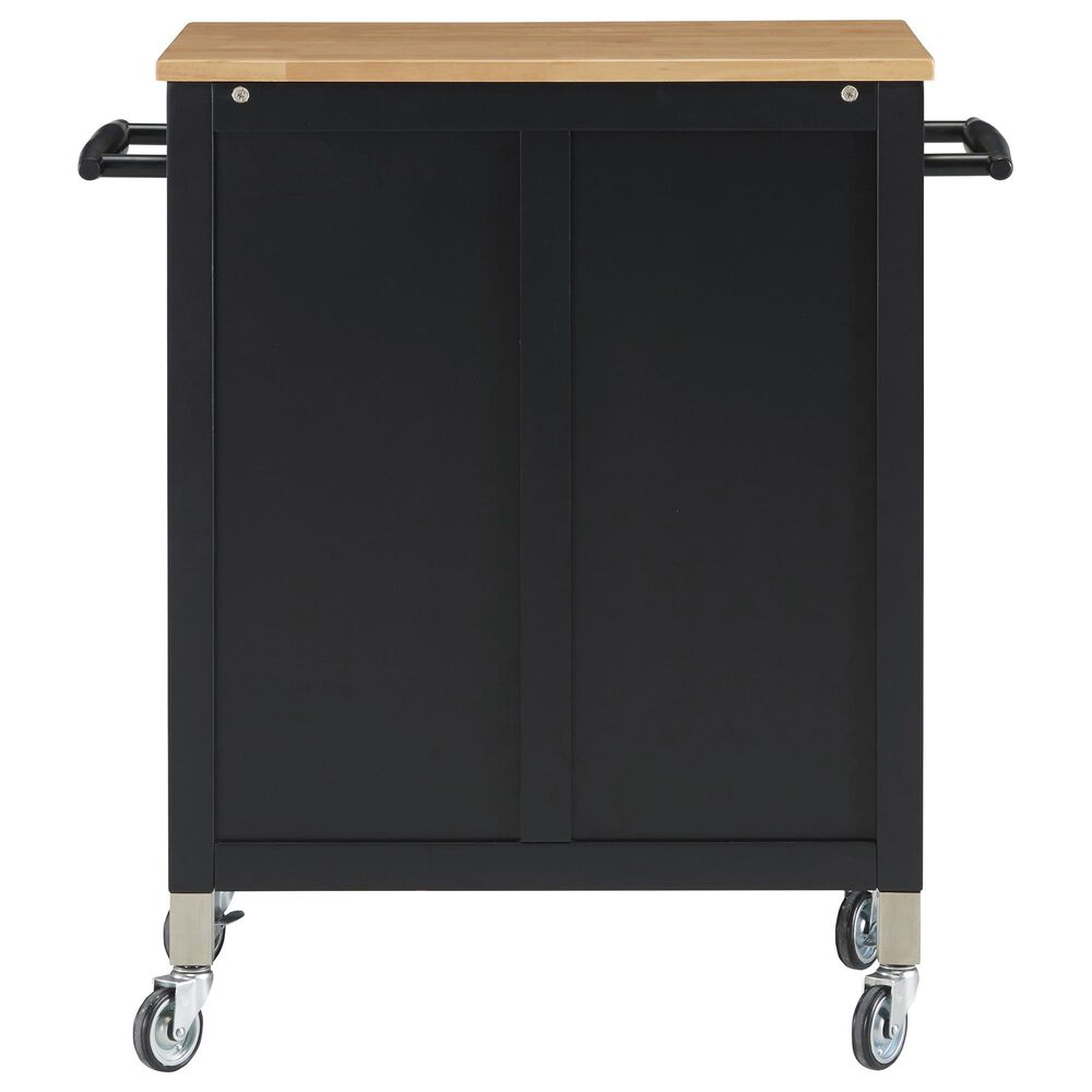 Homestyles Dolly Madison Kitchen Cart in Black, , large