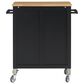 Homestyles Dolly Madison Kitchen Cart in Black, , large