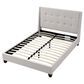 Urban Home Madera Queen Upholstered Platform Bed in Putty, , large