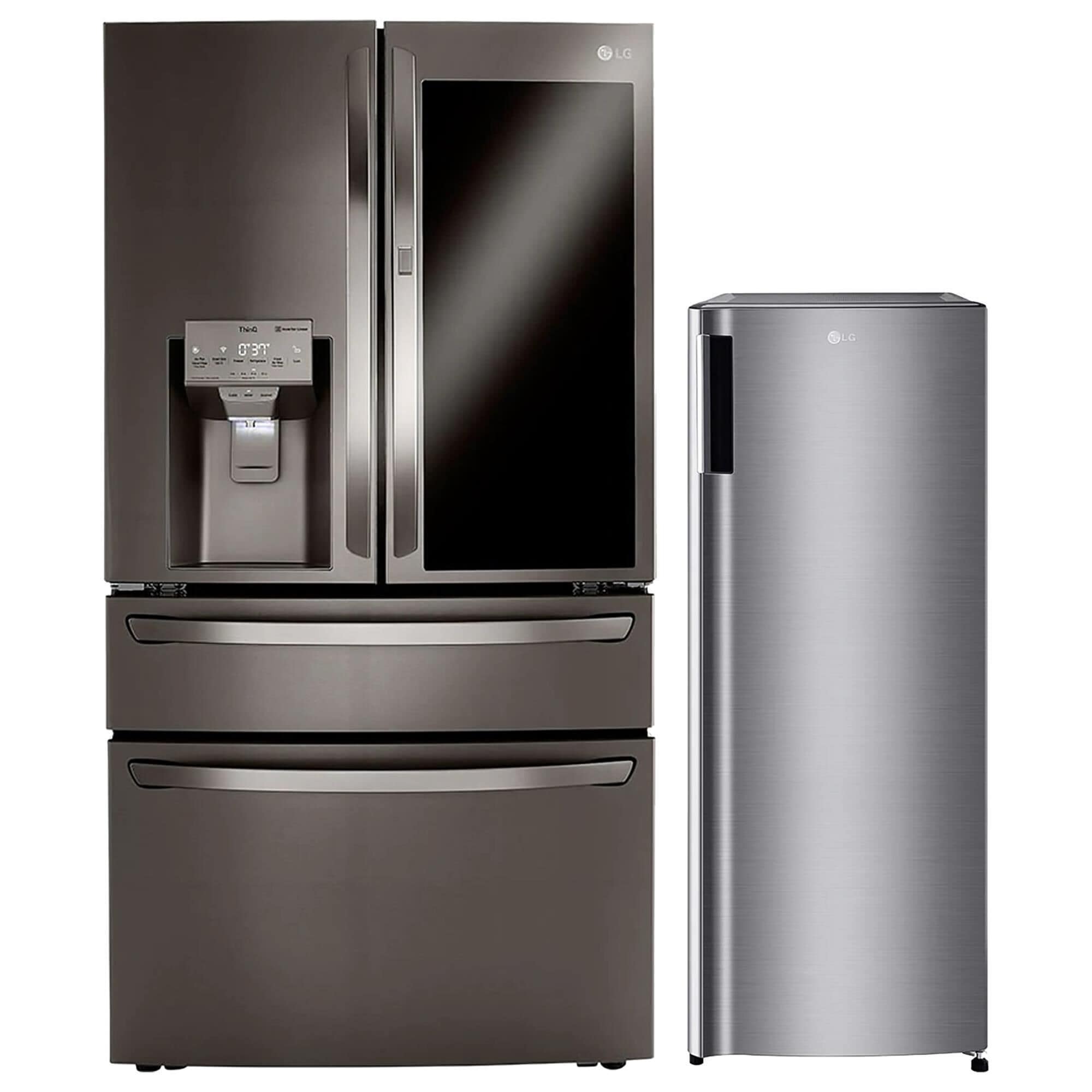 Lg stainless outlet steel appliance package